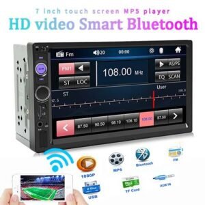 MP5 Car Stereo Receiver 7-inch HD Touch Screen