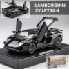 KaKBeir LP770 7 1:32 Lamborghinis Car Alloy Sports Car Model Diecast Sound Super Racing Lifting Tail Hot Car Wheel For Gifts