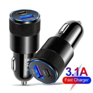 TYPE A1 38W Type C Car Phone Charger USB