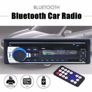 Car Radio Bluetooth 1 DIN In Dash Radio SD/USB Aux Input FM Stereo MP3 Player