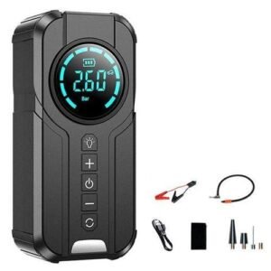 Jump Starter With Air Compressor, 1000A Portable Battery
