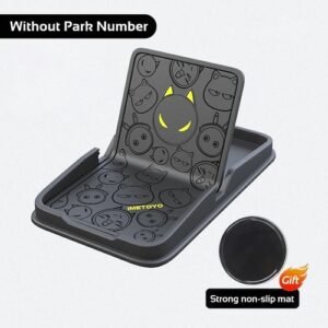 3 In 1 Anti-Slip Car Phone Holder Parking Lot Dashboard