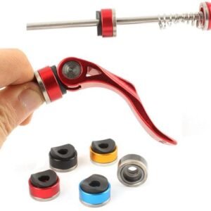 2 Pieces Bike Quick Release Clip Bolt Lever Slider Blue