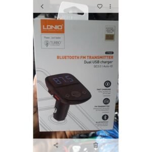 Ldnio Bluetooth FM Transmitter With Dual USB Charger
