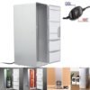 USB Portable Mini Cooling And Heating Fridge Silver Refrigerator Frig