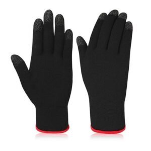 1Pair Winter Hand Cover Touch Screen Game Controller For PUBG Sweat Proof Non-Scratch Sensitive Mobile Thumb Sleeve Nylon