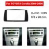 2 Din Car Radio Stereo Fitting Installation Adapter Fascia For Toyota Corolla 2001 2002 2003 2004 2005 2006 Frame Audio