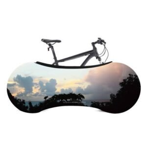 Free Size TWTOPSE Dust Cover Bike Bag Bicycle Protective Gear Bag Scratch Proof Protector For MTB Mountain Road Folding Bike Bag(#202 Obverse Black)