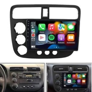 Honda Android Car Stereo For Honda Civic 2001-2005 With GPS Navigation System & Reverse Camera