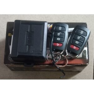 Car Security Alarm System + 2 Key Remote Controls Shock Sensor