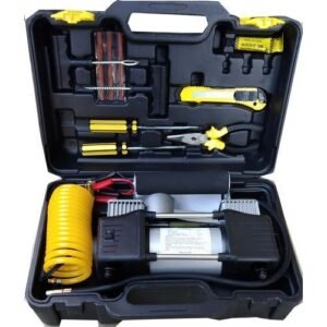 Pump Heavy Duty Portable 12V 150 PSI Car Van Tyre Air Compressor Inflator Pump High Speed Double Cylinder Pump