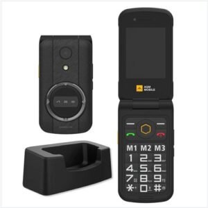 AGM M8 FLIP, 2.8", 4G Rugged Phone, Waterproof, LED Torch