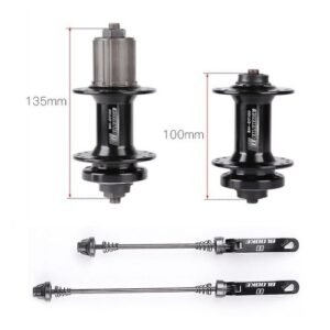 MTB Mountain Bike Ball Bearing Hub 7/8/9/10/11 Speed Set Disc Red Set