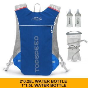 Trail Running Backpa5L Super Running Hydrating Vest Bag Marathon Cycling BackpaBag 250ml Soft Bottle Bottled Water