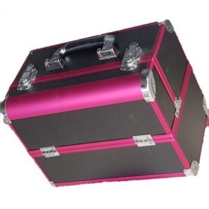 Professional Makeup Box - Black And Pink
