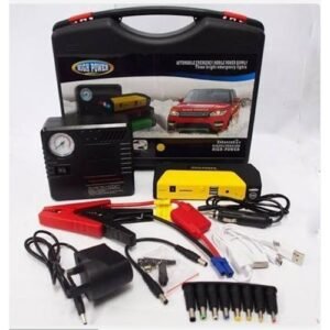 High Power Multi-Function Car Jump Starter With Tyre Inflator- 50800mAh