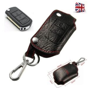 New Real Leather Remote Key Holder Case Bag For LAND ROVER Range Rover Sport Discovery 3 LR3 2B