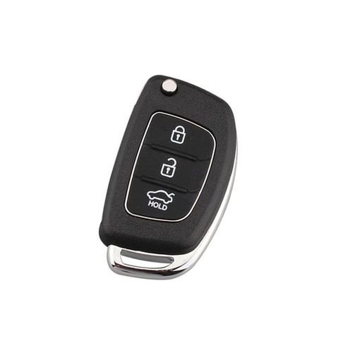 Remote Key Case Fob Cover Uncut For Hyundai Ix35 Ix45 Series