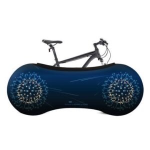 Free Size TWTOPSE Dust Cover Bike Bag Bicycle Protective Gear Bag Scratch Proof Protector For MTB Mountain Road Folding Bike Bag(#201 Obverse Black)