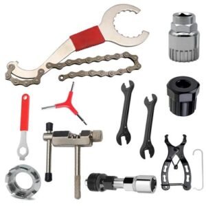 Bike Repair Tool Kits Freewheel Removal Chain Breakers Crank Pullers MTB Road Bike S Tire Lever