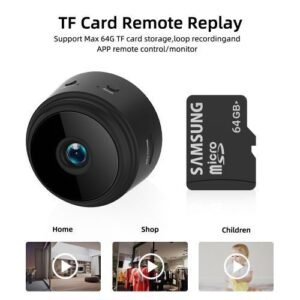 A9 Wireless Mini Camera Hd 1080p Wifi Car Home Night Vision