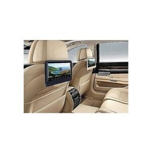 Pair Of Car 9" Headrest DVD Player With Monitor Black