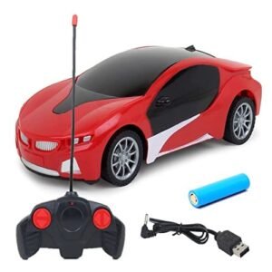 Rechargeable Remote Control Famous Car - Red
