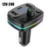 G7 Bluetooth Car Charger Multifunction Wireless Car MP3 Player / Bluetooth / FM Transmitter / Fast Charger With Aux (T10)
