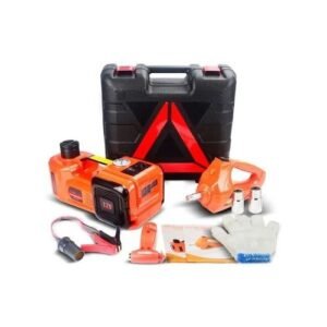3-in-1 Electric Hydraulic Floor Jack Lift, Pump & LED