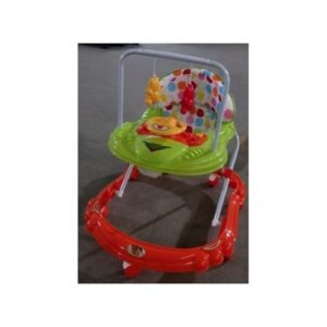 Movable Foldable Baby Walker With Music Hanging Toys