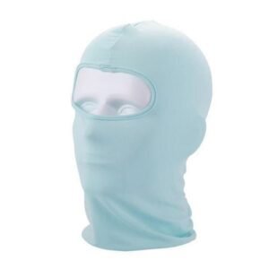 Motorcycle Face Mask Outdoor Sports Neck Mask Winter Warm Ski Snowboard Wind Cap Police Cycling Balaclavas Face Mask Light Green