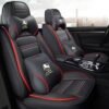 Leather Cover High Quality Leather Seat Cover Full Set For 5Seat Car/Suv