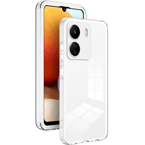 Case For Xiaomi Redmi 13C /Poco C65 Crystal Transparent Hard PC Bumper Case With Detachable Camera Protection Cover