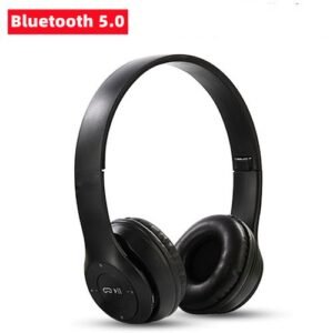 P47 Wireless Bluetooth Headphones, FM Radio, Sd Card MP3