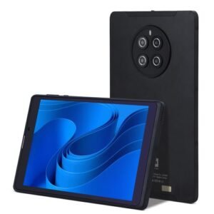 C Idea 8 Inches  Android 12 Tablet 6GB Ram 256GB Rom Sim 5MP+8MP Dual Cameras With Capacitive Pen And Case CM815 (Black))