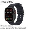 T900 Ultra2 Smart Watch 2.19-inch High Bluetooth Call Intelligent IP67 Waterproof-black