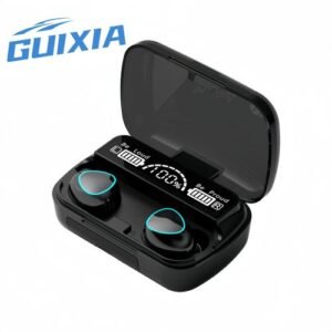 GUIXIA  M10 Wireless Headset Bluetooth Earphone True Bass With Power Banc