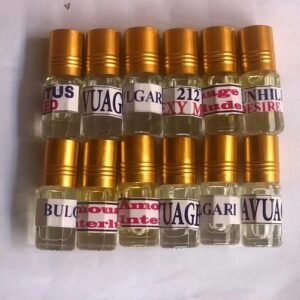 72 Hours  Long Lasting Undiluted Oil Perfume -male Set- 3ml X 12pcs