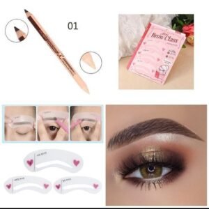 Me Now Eyebrow Stencil, Concealer & Brow Pencil  03. For Light Skin