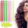 Plastic Spiral Hair Curlers(multiple Pieces