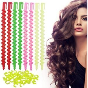 Plastic Spiral Hair Curlers(multiple Pieces