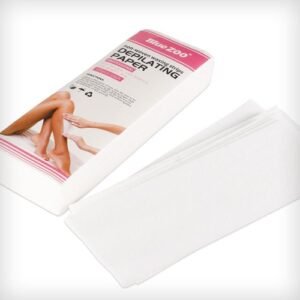 100Pcs Disposable Non-woven Hair Removal Paper Depilatory Pink