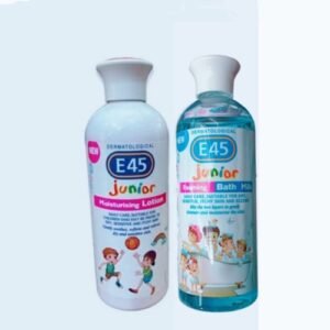 E45 Junior Moisturizing Lotion And Shower Milk For Junior Kids
