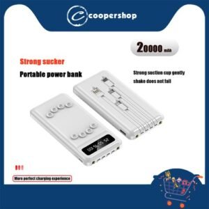 Power Banks White 20000mah Shares Four-wire Multifunction