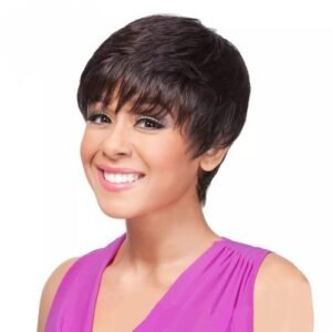 Hair Wig Short Pixie - Light Brown