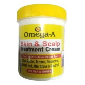 Omega-A Skin & Scalp Treatment For Itches, Eczema, Rashes, Ringworm, Dandruff, After Shave, Athlete Foot.