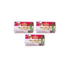 Asantee Rice Milk Soap With Collagen And Honey X3