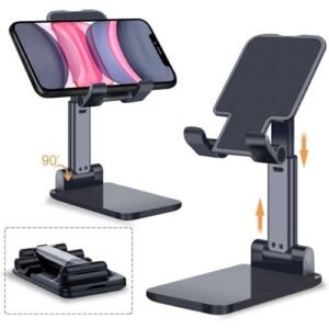 Adjustable Mobile Phone Holder Compatible With Smartphones