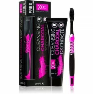 XOC Cleansing Charcoal Toothpaste + Toothbrush