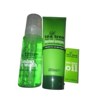 Tea Tree Essential Oil+Foaming Face Wash+Facial Scrub(3in1)